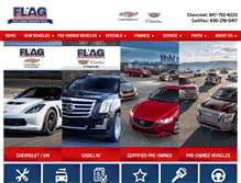 Tablet Screenshot of flagcars.com